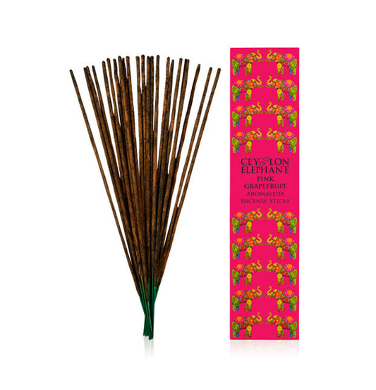 CEYLON PINK GRAPEFRUIT - Aromaveda Incense Sticks-0